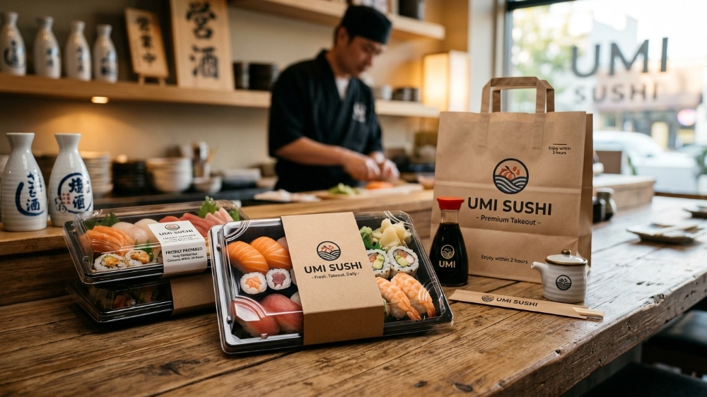 mbpak sushi take away box