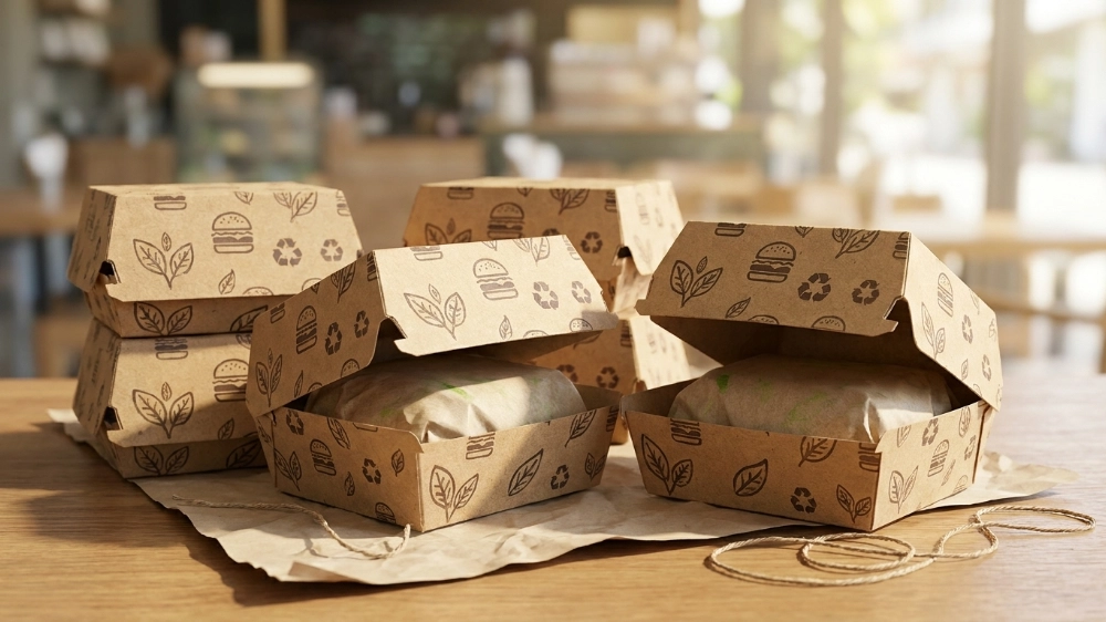 mbpak sustainable burger packaging