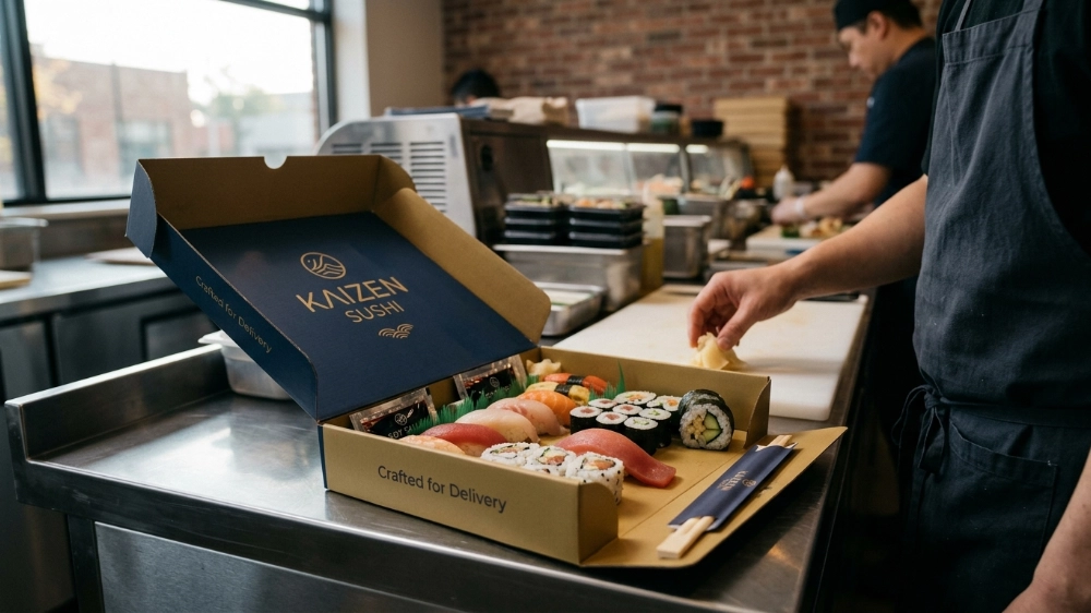 sushi disposable containers
